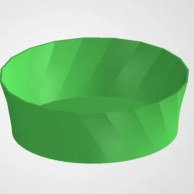 Tô đơn giản (vase mode)