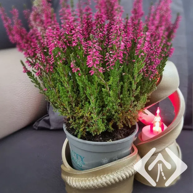 Chân Đế Xoắn Ốc Cho Chậu Cây & Nến LED - Image 5