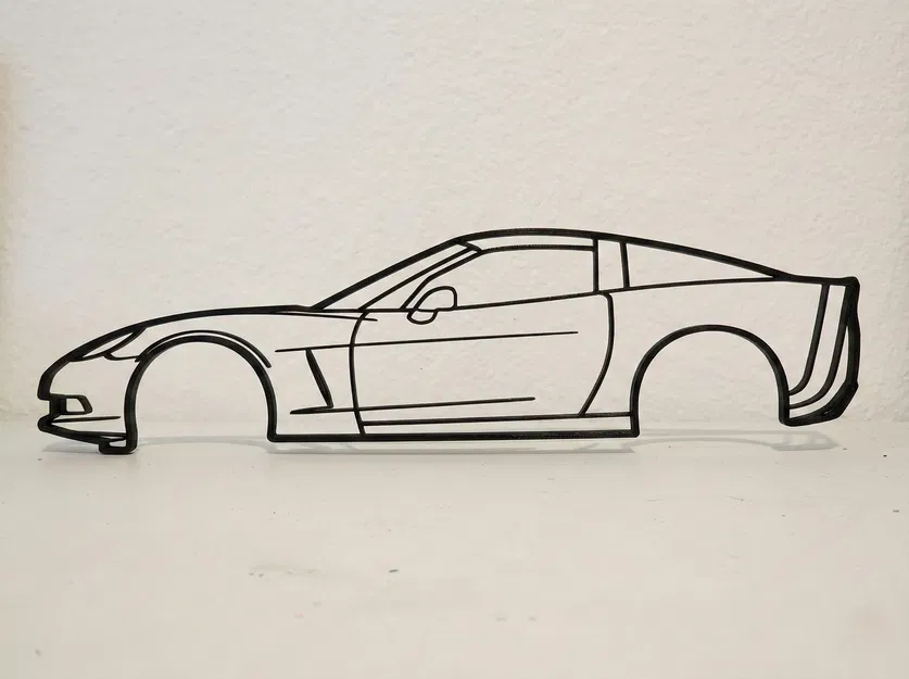 Tranh Treo Tường Chevrolet C6 Corvette - Image 2