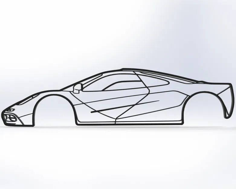 Tranh treo tường McLaren F1 (Wall Art) - Image 1