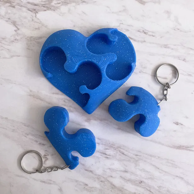 Móc Khóa Trái Tim (Heart Keychain) - Image 2