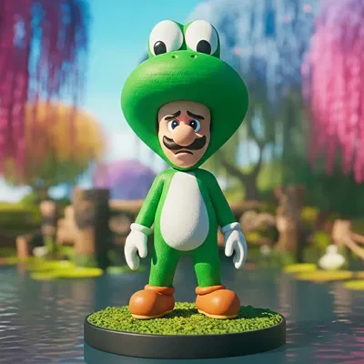 Luigi - Trang phục Yoshi (Super Mario Galaxy - Film)