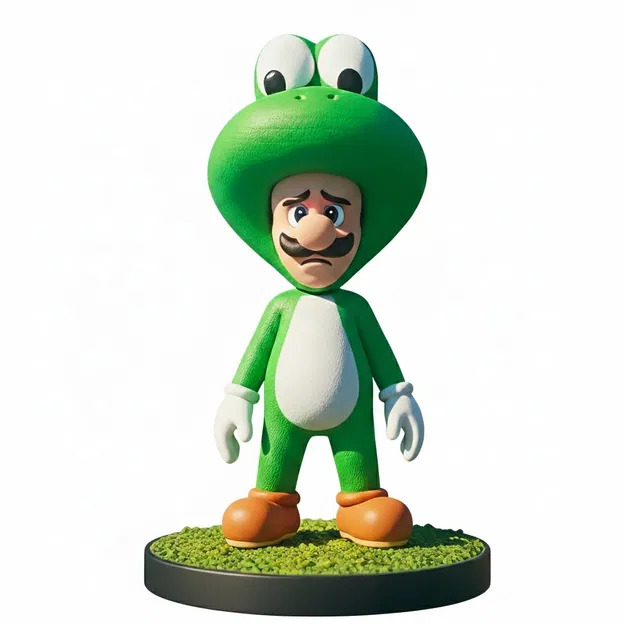 Luigi - Trang phục Yoshi (Super Mario Galaxy - Film) - Image 2