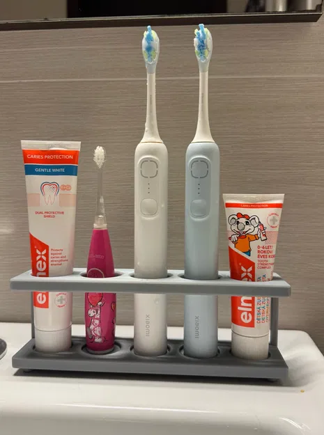 Kệ Đựng Bàn Chải & Kem Đánh Răng (Điện + Thường) - Image 1