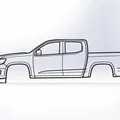 Tranh treo tường Chevrolet Colorado - Thumbnail 1