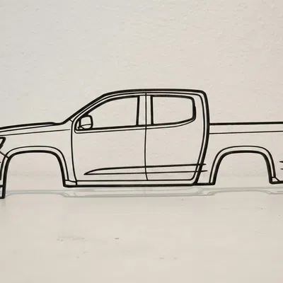 Tranh treo tường Chevrolet Colorado