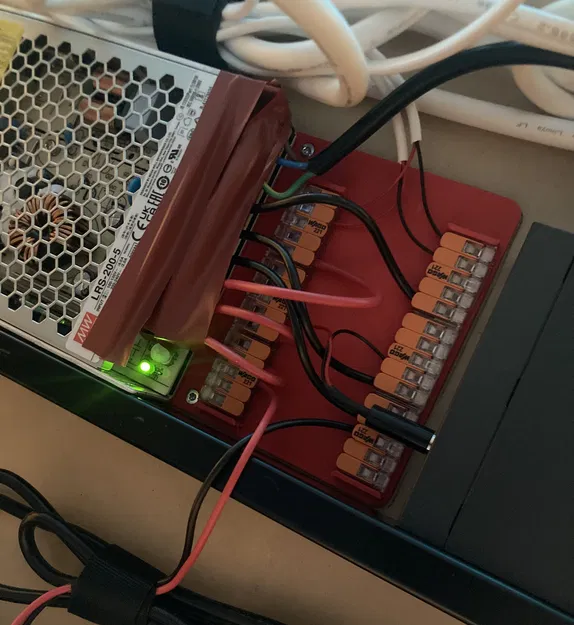 MeanWell LRS-200-5 - Bracket Gắn (Mounting Bracket) - Image 2