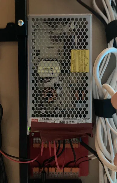 MeanWell LRS-200-5 - Bracket Gắn (Mounting Bracket) - Image 3