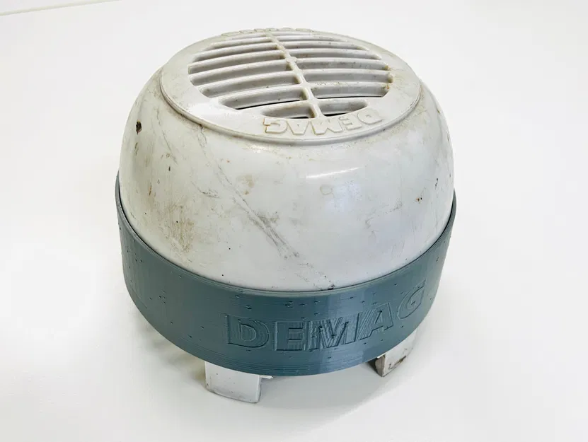 Vòng sửa nắp che quạt cẩu portal DEMAG (Reparaturring) / crane fan cover repair - Image 1