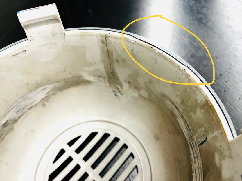 Vòng sửa nắp che quạt cẩu portal DEMAG (Reparaturring) / crane fan cover repair - Image 2