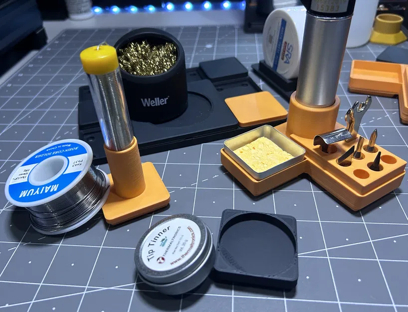 Trạm Hàn - Gridfinity (Soldering Station - Gridfinity) - Image 2