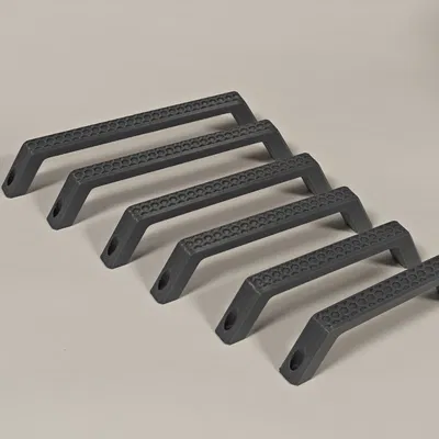 Tay nắm tủ lục giác hiện đại | Cỡ lớn (100–150mm)