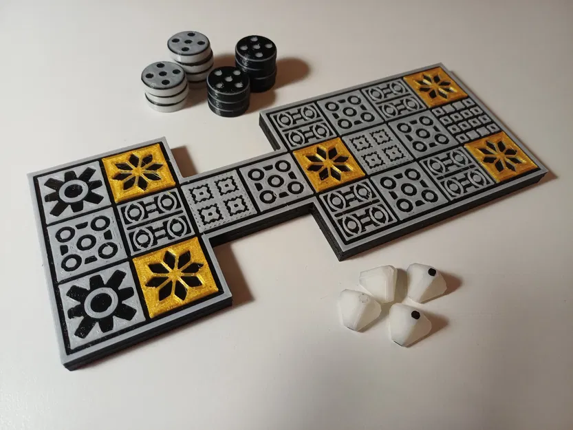 Royal Game of Ur Đơn Giản (Multicolor) - Image 1