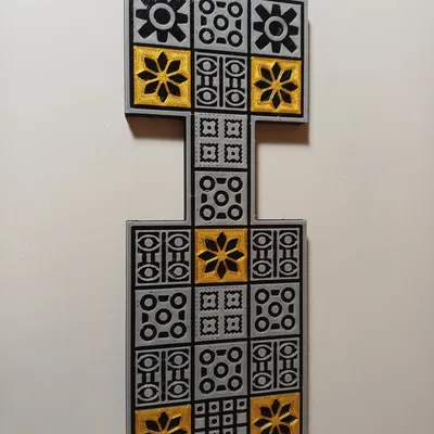 Royal Game of Ur Đơn Giản (Multicolor)