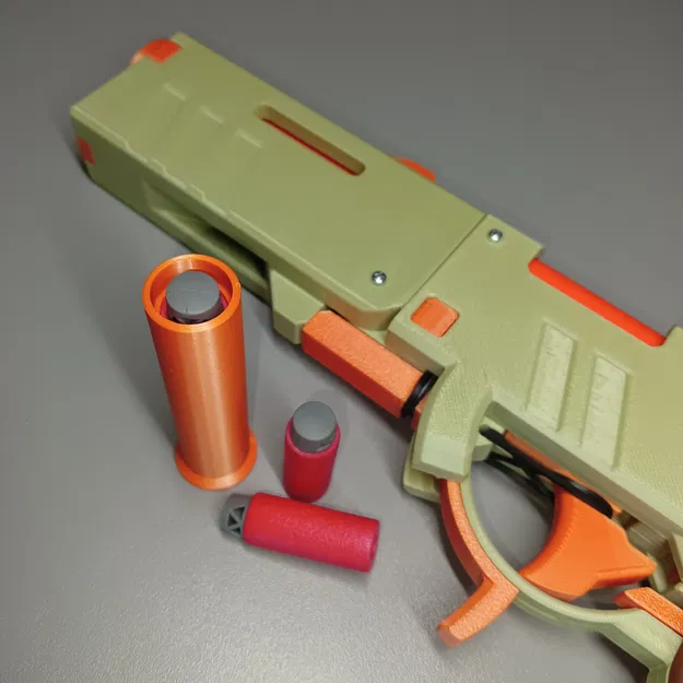 Vỏ đạn Shotgun nạp sau 1–2 darts cho X‑Shot Micro 2.0 Reshell 7/5 (Domochevsky) - Image 1