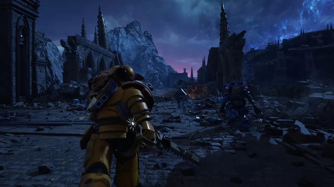 Warhammer 40k Space Marine chạy nước rút - Image 1