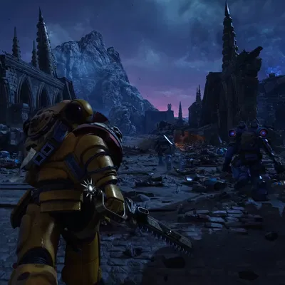 Warhammer 40k Space Marine chạy nước rút