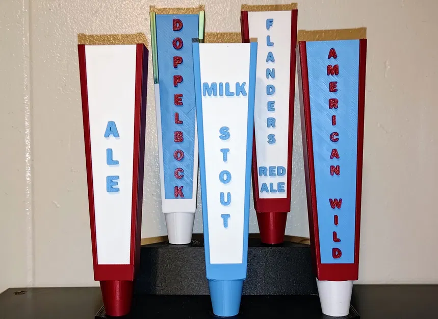 Tay Cầm Vòi Bia Tuỳ Biến với Plate Thay Đổi Được - Image 2