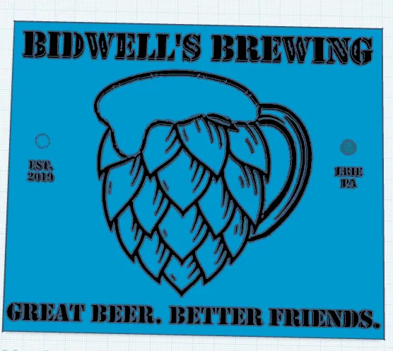Bảng hiệu Bidwells Brewing Placard - Image 1