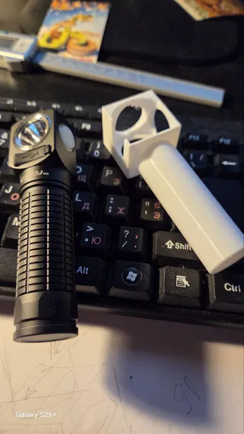 Convoy H2 diffuser v2 – chụp tán sáng cho đèn pin (in 3D) - Image 3