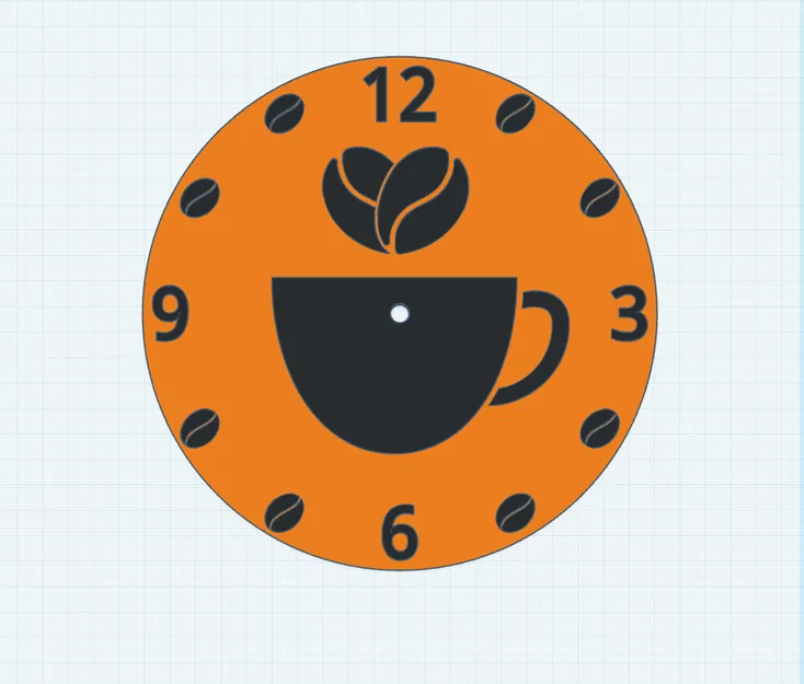 Đồng Hồ Treo Tường Coffee Love - Image 2