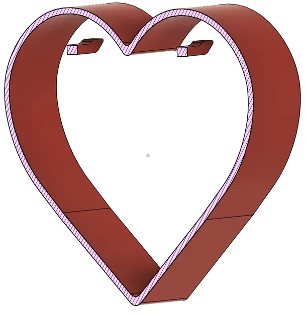 Hộp đựng chìa khóa treo tường hình trái tim (Heart Keybox wall mount) - Image 3