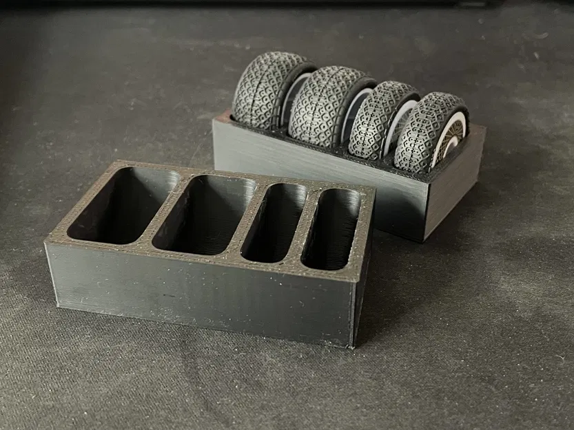 Giá đỡ bộ bánh xe Losi Micro B/T Buggy - Image 1