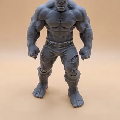Hulk – Mô hình 3D siêu chi tiết, dáng chiến đấu bùng nổ