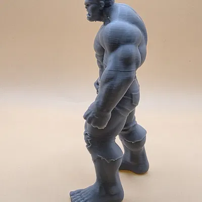 Hulk – Mô hình 3D siêu chi tiết, dáng chiến đấu bùng nổ