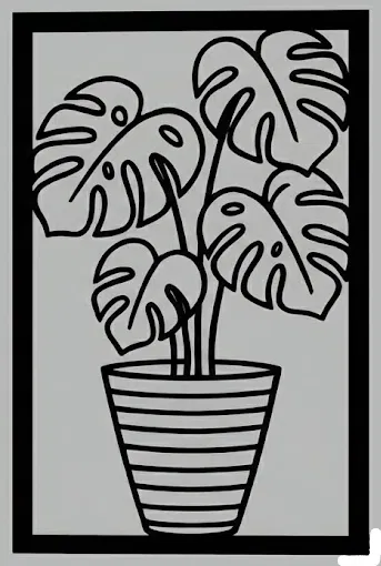 Tranh Treo Tường Hiện Đại [FREE STL + SVG] In Dễ, Không Cần Supports - Image 3