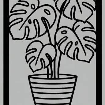 Tranh Treo Tường Hiện Đại [FREE STL + SVG] In Dễ, Không Cần Supports