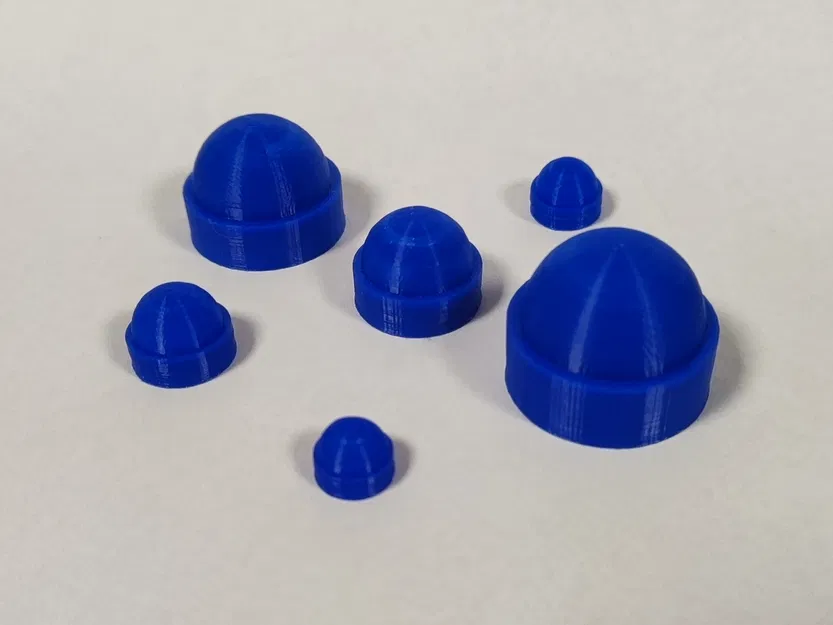 Nắp Chụp Đai Ốc Dạng Vòm V2 | Vừa Khít Chuẩn (M3–M16) - Image 2