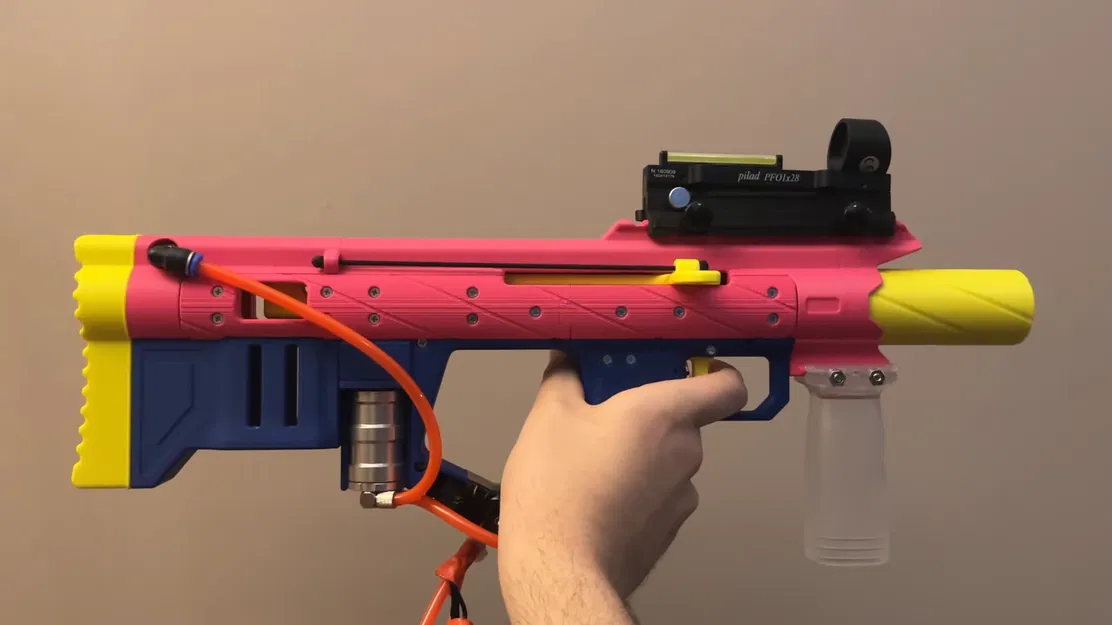 (DIY Nerf) The Twister - Bullpup HPA Dart Blaster! - Image 3