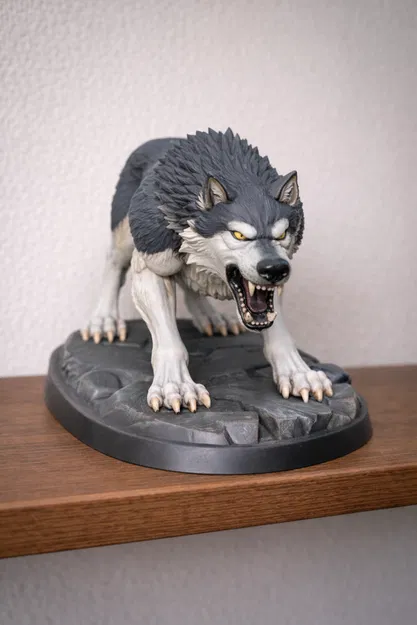 Ancient Direwolf DND – Sói Direwolf Cổ Đại (D&D) - Image 1