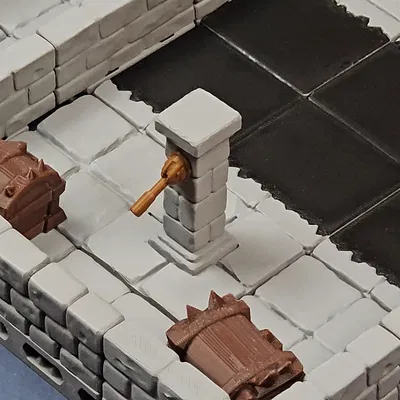 Trụ Đá Masterful Dungeons Pillar – Stone