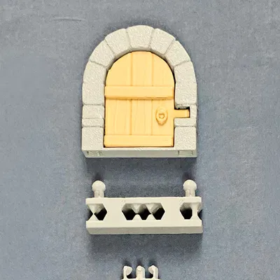 Cửa Dungeon Masterful Dungeons - Bản Lề Hoạt Động