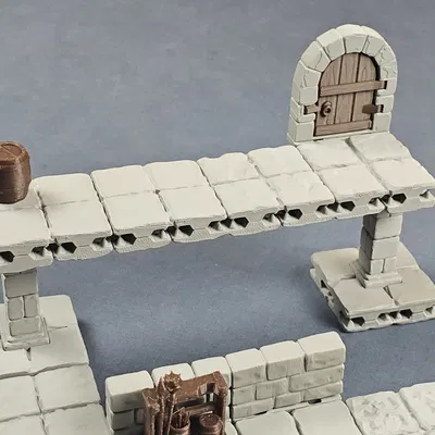 Cửa Dungeon Masterful Dungeons - Bản Lề Hoạt Động