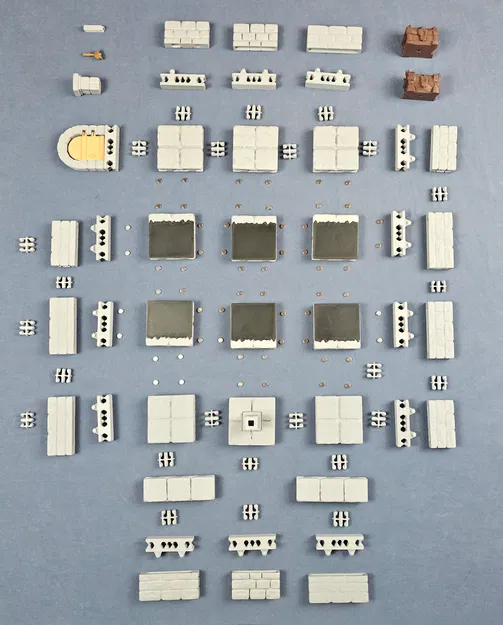 Masterful Dungeons Walls - Stone (Tường Dungeon Modular Bằng Đá) - Image 9