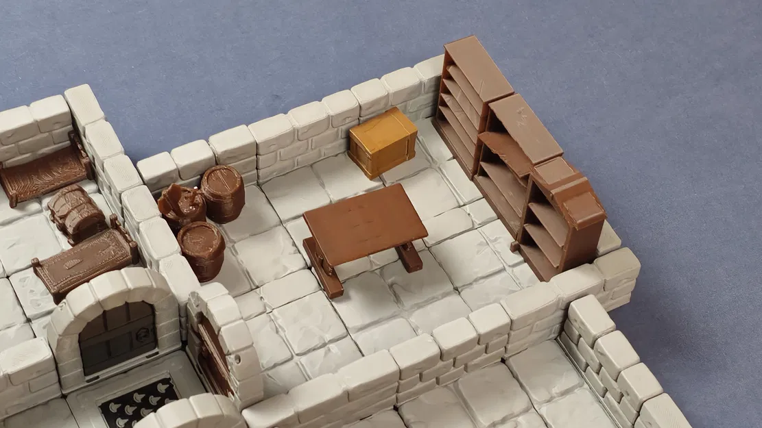 Masterful Dungeons Props – Dungeon (Phụ kiện ngục tối modular) - Image 1