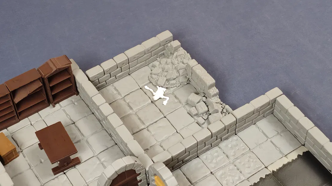 Cửa Tường Bí Mật Masterful Dungeons (Secret Wall Door) - Image 4