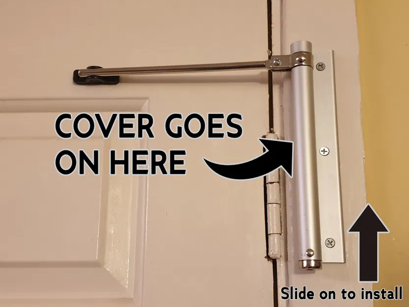 Nắp che ABUS Door Closer TS40 (ABUS Door Closer TS40 Cover) - Image 2