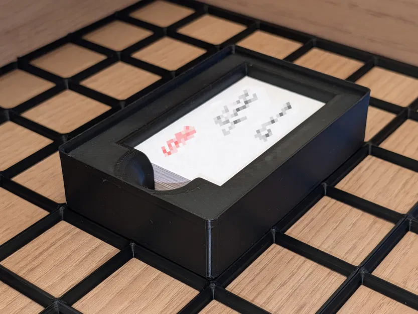 Khay Gridfinity đựng danh thiếp (Gridfinity Business Card Tray) - Image 1