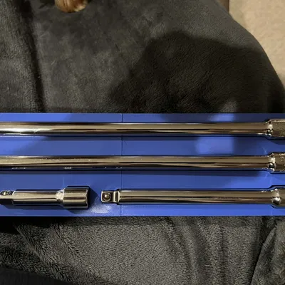 Khay Gridfinity cho thanh nối 3/8" (Extension Tray)