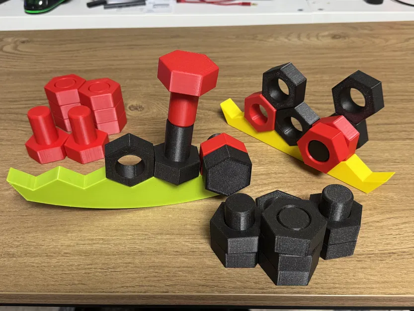 Trò chơi cân bằng Nuts and Bolts Balance Game - Image 1