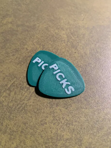 Vicks Guitar Pick (Pick đàn guitar hình logo Vick's) - Image 1