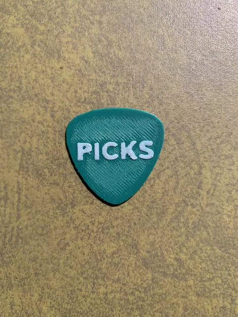 Vicks Guitar Pick (Pick đàn guitar hình logo Vick's) - Image 2