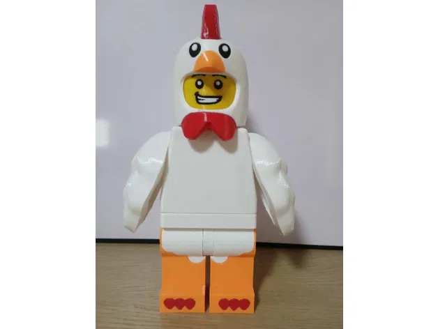 Mô hình Chicken Suit Guy Giant Minifig - Image 3