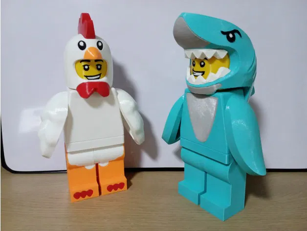 Mô hình Chicken Suit Guy Giant Minifig - Image 8