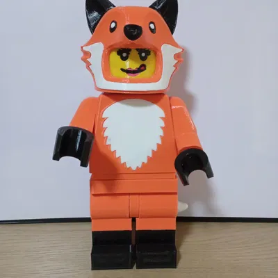 Bé Gái Mặc Đồ Cáo – Minifig Khổng Lồ (Fox Costume Girl Giant Minifig)
