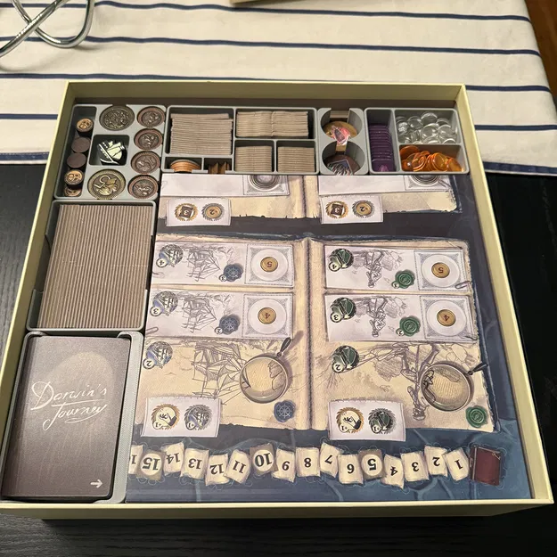 Organizer Darwin's Journey (Collector’s Edition) kèm đầy đủ mọi expansion - Image 2